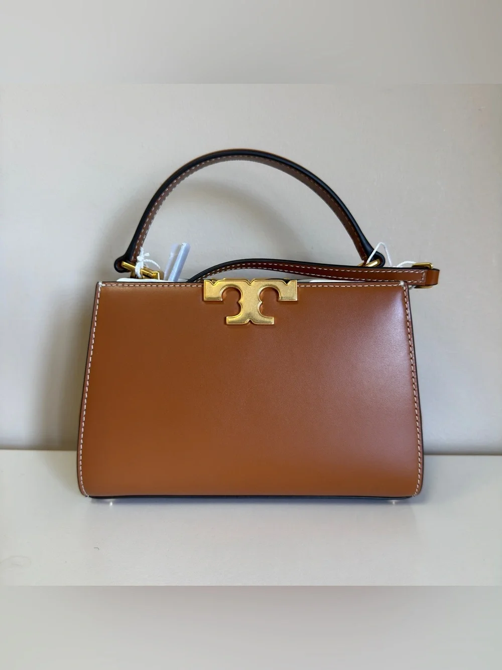 Tory Burch ELEANOR MINI SATCHEL 154816 WHISKEY 201